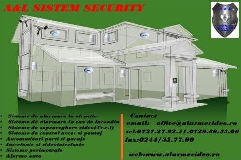 A&L Sistem Security - Sisteme de supraveghere, alarmare, incendiu